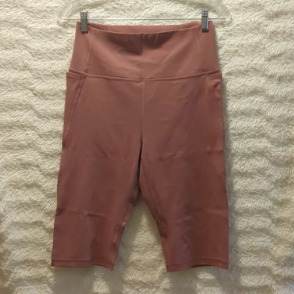 🆕 CRZ YOGA Capri Legging SZ XL 14 Dusty Rose New NWT Shorts